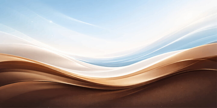 Golden sunset reflects on the horizon as orange light touches the blue ocean waves washing over the soft sand beach under a textured sky