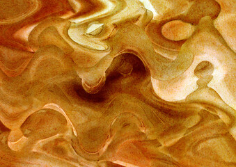 Ilustracja grafika szablon brązowa tekstura papier piasek pustynia.    © Monika