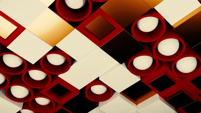 Midcentury Modern Design Featuring Textured Mosaic Tiles And Gentle White Lighting Effects . Design