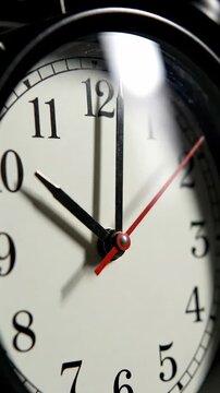 A Close-Up Look at a Timer Clock Showing Time Transitioning from One Moment to the Next, Emphasizing the Passage of Time and Precision Engineering in Measurement.