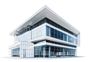 Obraz premium Modern architecture building housing urban condo.