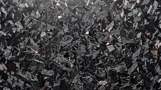 Forged carbon fiber composite texture dark industrial material