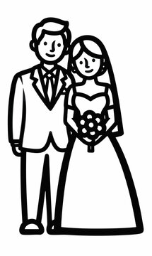 bride and groom