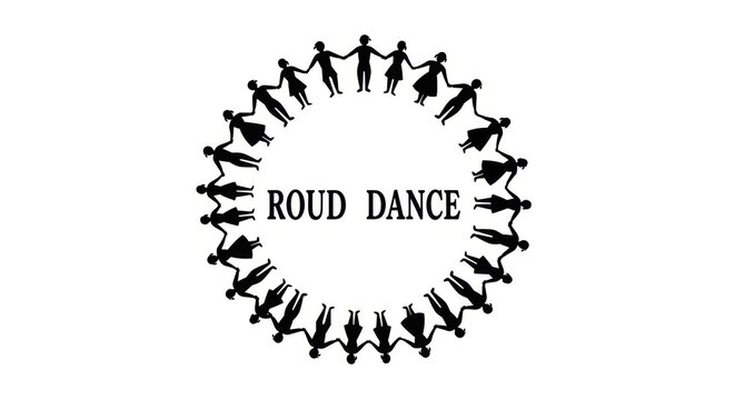 Roud dance, a traditional folk dance