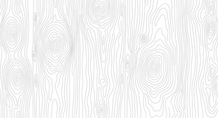 Fototapeta premium A close-up, detailed illustration of a light-colored wood grain pattern with prominent knots and natural lines.