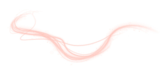 Obraz premium Shimmering light ribbons glide across the scene like streams of color. Soft gradients illuminate the background. The visual suggests flowing energy.