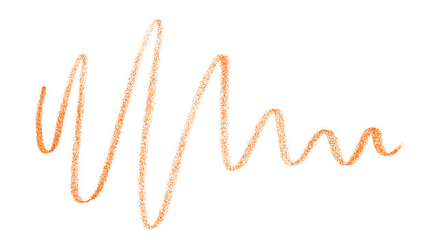 Pencil Scribble Lines Set Isolated on White Background, Hand Drawn Sketch Strokes, Abstract Doodle Marks, Rough Charcoal Style Curved Lines for Design.