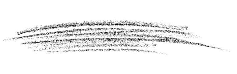 Fototapeta premium Hand-Drawn Crayon Stroke Scribble Isolated on a transparent Background,