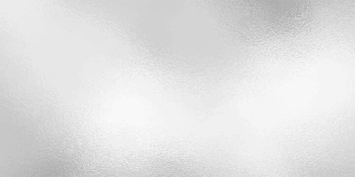 White gray foil glass texture background. Abstract gradient bright light reflection and shiny rough texture surface. Glass effect background