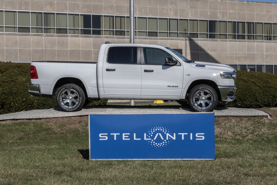 Stellantis Transmission plant. Ram 1500 Bighorn Crew Cab 4X4 at the Stellantis plant for Dodge, Chrysler, and Jeep. MY:2026