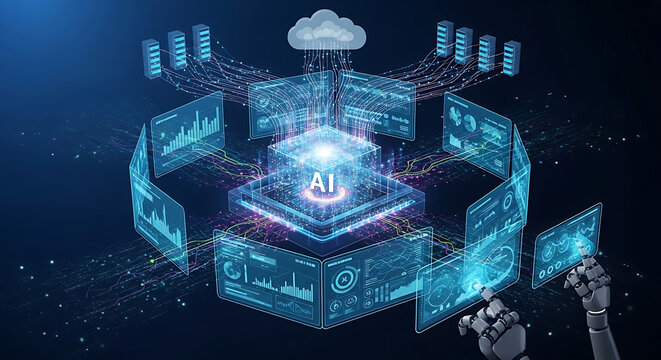 Autonomous Artificial Intelligence System Performing Automated Research and Complex Data Analytics for Scientific Investigation and Advanced Digital Discovery via Machine Learning Processor Hub