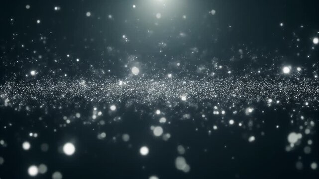 White Stars, Glitter in Infinite Black Night