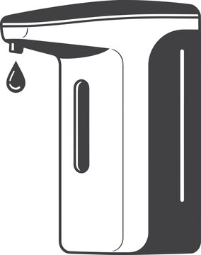 Isolated vector illustration set of a retro microphone icon and steel equipment tools including a knife and fork design object pack