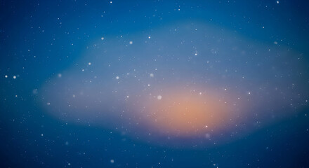 Fototapeta premium A colorful nebula in the vastness of outer space