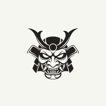 Japanese Noh Theater Mask Design.