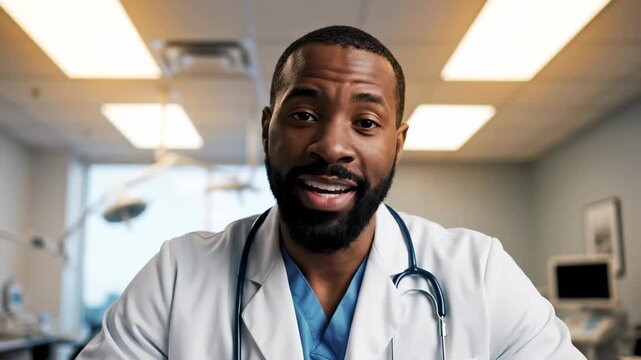 A dedicated healthcare professional engages with viewers in an inviting clinical environment, showcasing a blend of knowledge, empathy, and professionalism while discussing vital health topics.