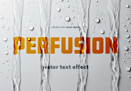 Water Text Effect