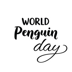 Fototapeta premium world penguin day