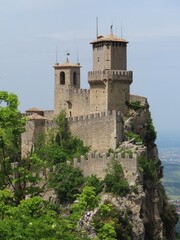 Fototapeta premium Tower in San Marino, Italy