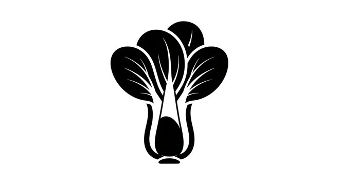 Graphic Bok Choy Fresh Asian Vegetable Icon