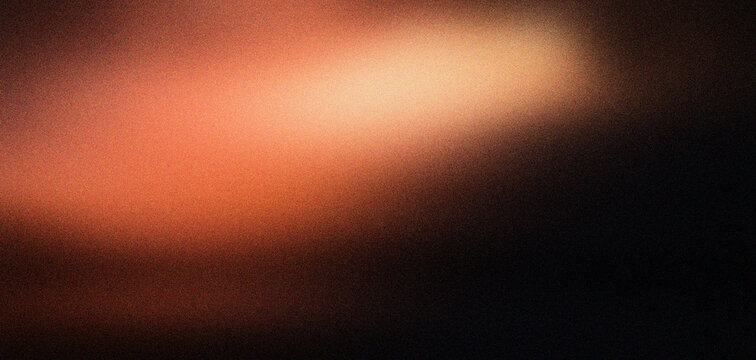 Warm orange and brown gradient background with soft light flare, creating a textured, abstract, and atmospheric design element for modern digital projects.