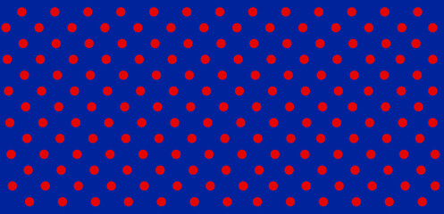 Double colored polka dots vector background © Creative Fatima