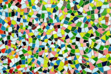 Abstract Colorful Mosaic Tile Pattern