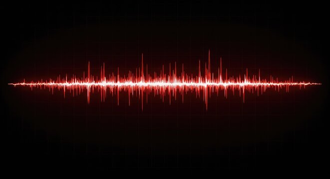 Digital visualization of a spectrum analysis showing a profound lack of signal, illustrating a complete communication breakdown or empty channel, noise, visualization, digital