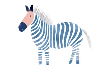 Fototapeta premium PNG Zebra wildlife animal mammal.