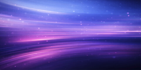 Obraz premium Abstract Flow: An abstract background with flowing lines in shades of purple and blue, creating a dreamy and ethereal feel.