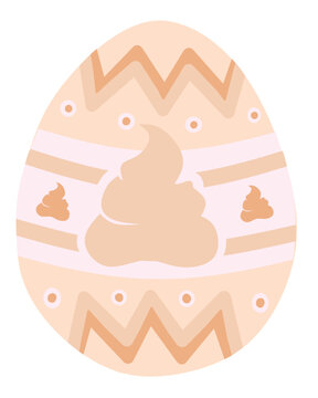 Decoraci&oacute;n poop de Pascua.