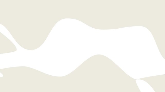 Minimalist Abstract Beige Liquid Wavy Shape Background