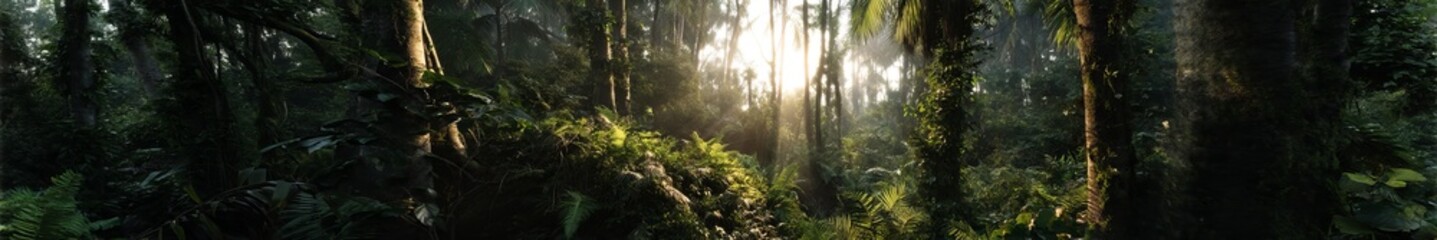 Obraz premium Exploring lush green forests nature photography silent environment serene viewpoint