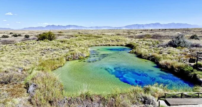 "La Poza Azul " in Cuatro Ci&eacute;negas, Coahuila