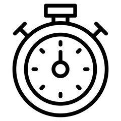 Obraz premium Timer icon vector illustration.