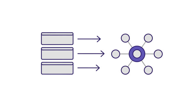 Network connection flow data exchange.