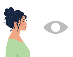 Diverse women portraits in profile. Multicultural female characters with different hairstyles and identities. Women diversity and representation concept. Modern flat vector illustration. © Pancake