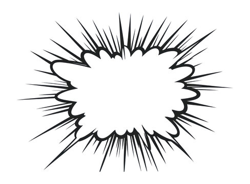 PNG Comic speech bubble squar art illustration cartoon.