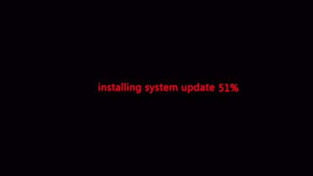 System Update Progress with Counting Percentage animation. Professional  Software Installation Screen with Percentage Loader. High Quality Animated UI Showing System.4k animation