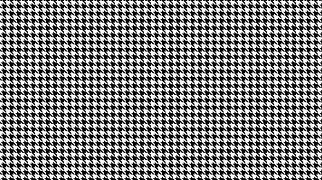 Minimalist loop houndstooth pattern background for video projects, showcasing a white wipe transition and subtle outline effect for a professional and trendy aesthetic