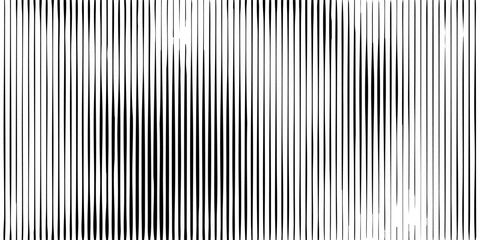 Obraz premium Elegant Abstract art geometric background with vertical lines. Optical illusion with transition. vector design.