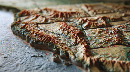 3d map relief map topographic map terrain model mountain range coastline detailed texture geographic map physical map landform 3d map relief map topographic map terrain model mountain range