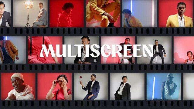 Multiscreen Film Swipe