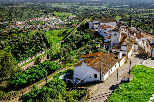 Evoramonte ( municipality of Estremoz), Alentejo, Portugal, Europe