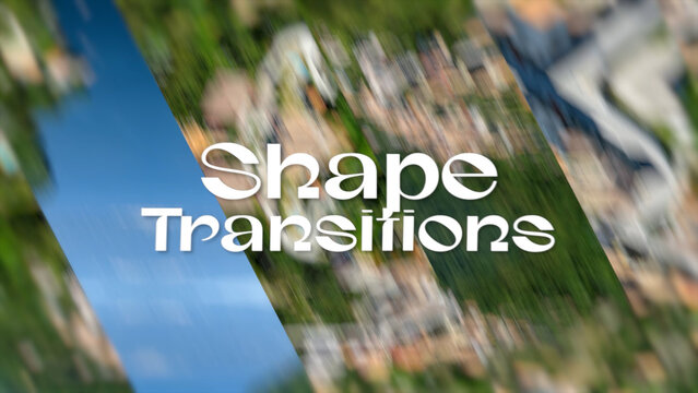 Shape Designs Transition Template