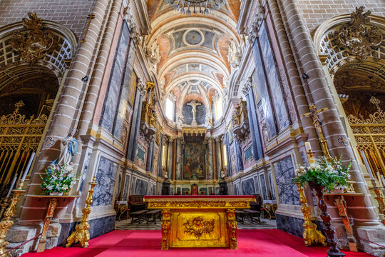 Capela do Santo Cristo, Cathedral of &Eacute;vora, Basilica S&eacute; Catedral de Nossa Senhora da Assun&ccedil;&atilde;o, &Eacute;vora, Alentejo, Portugal