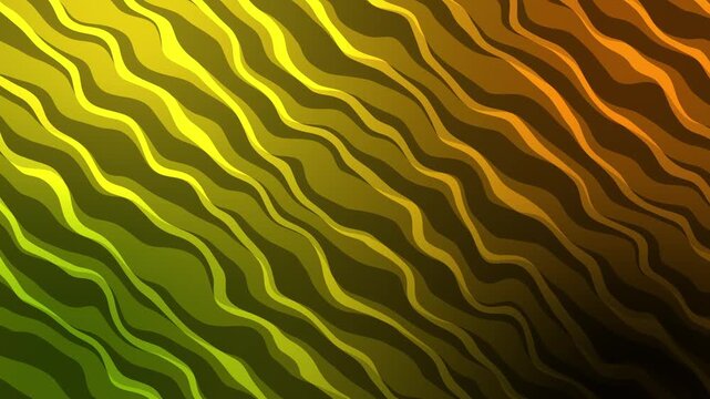 High-contrast wavy zebra-like pattern with flowing organic stripes creating optical movement background animation