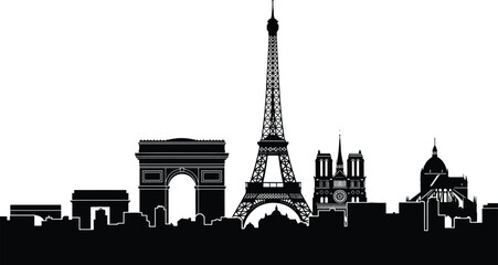 New York City skyline colorful illustration, famous NYC landmarks with Statue of Liberty skyscrapers and Brooklyn Bridge reflection, travel tourism vector