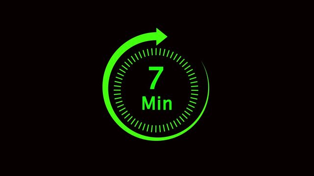 Neon green circular arrow loading icon on dark background  circular progress indicator with green neon arrow and lines