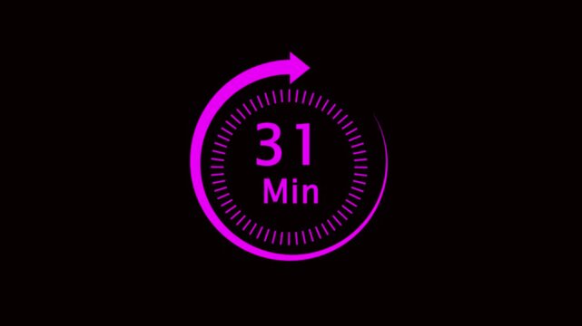 Purple arrow circle loading icon with dashes on black background  circular progress indicator